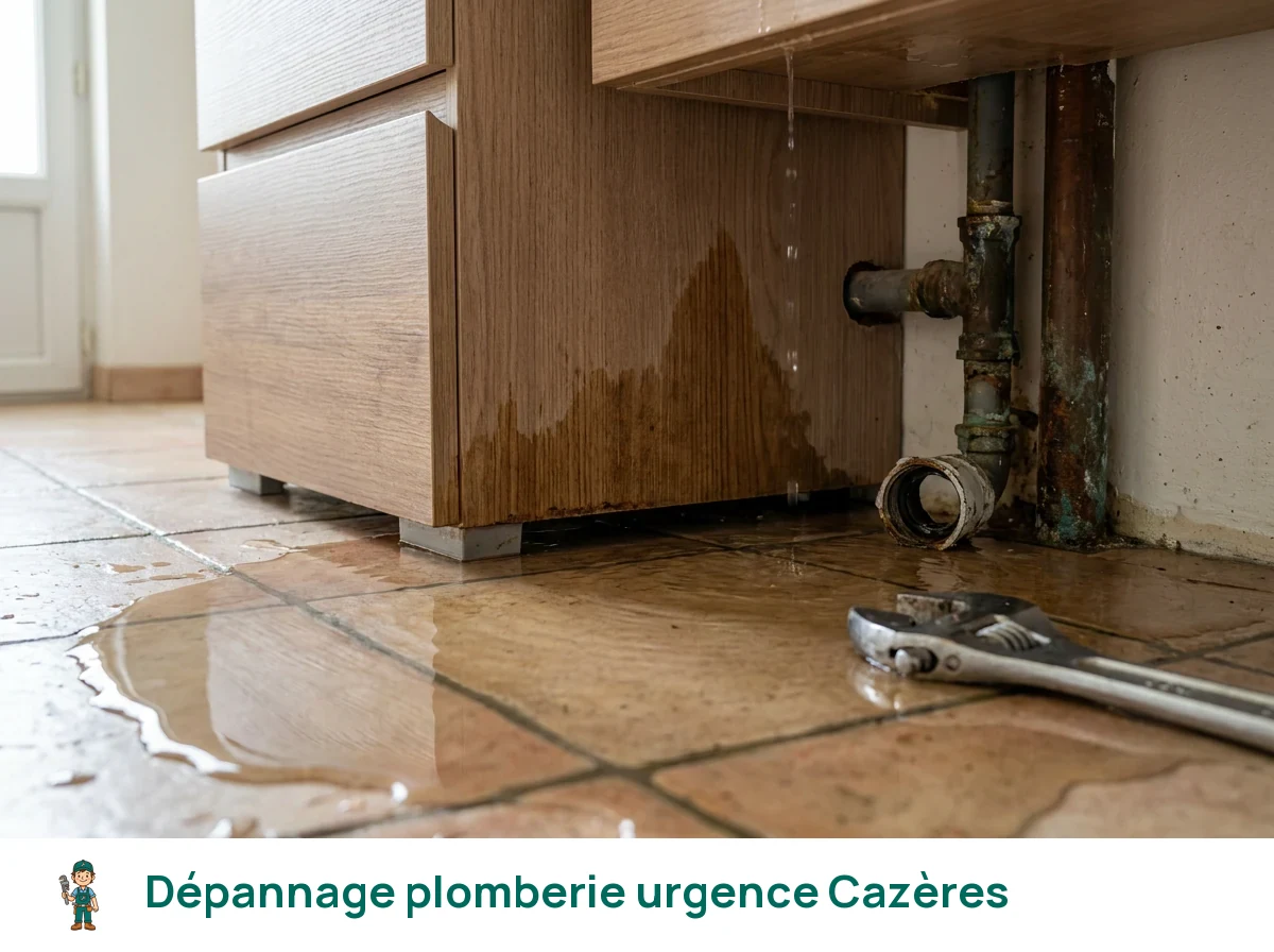 Dépannage plomberie urgence à Cazères