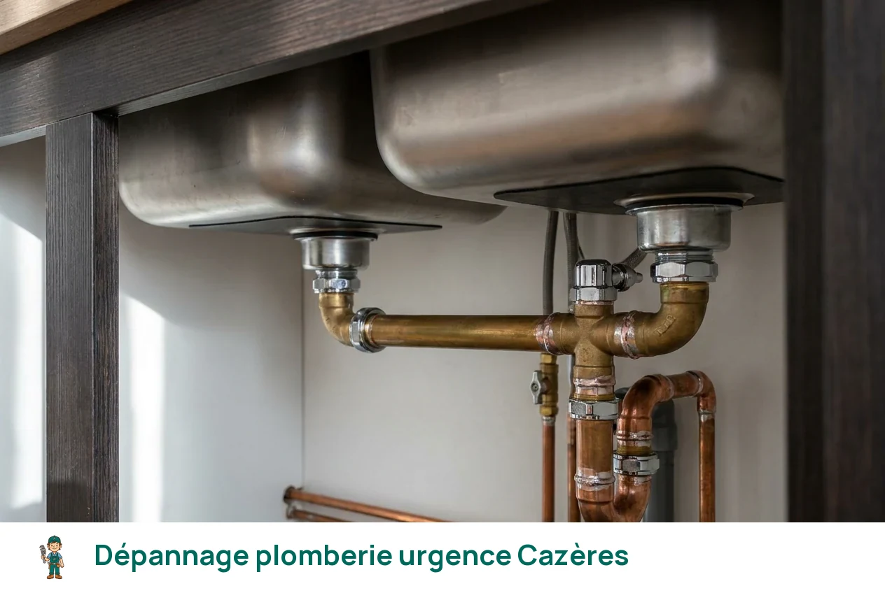 Dépannage plomberie urgence à Cazères