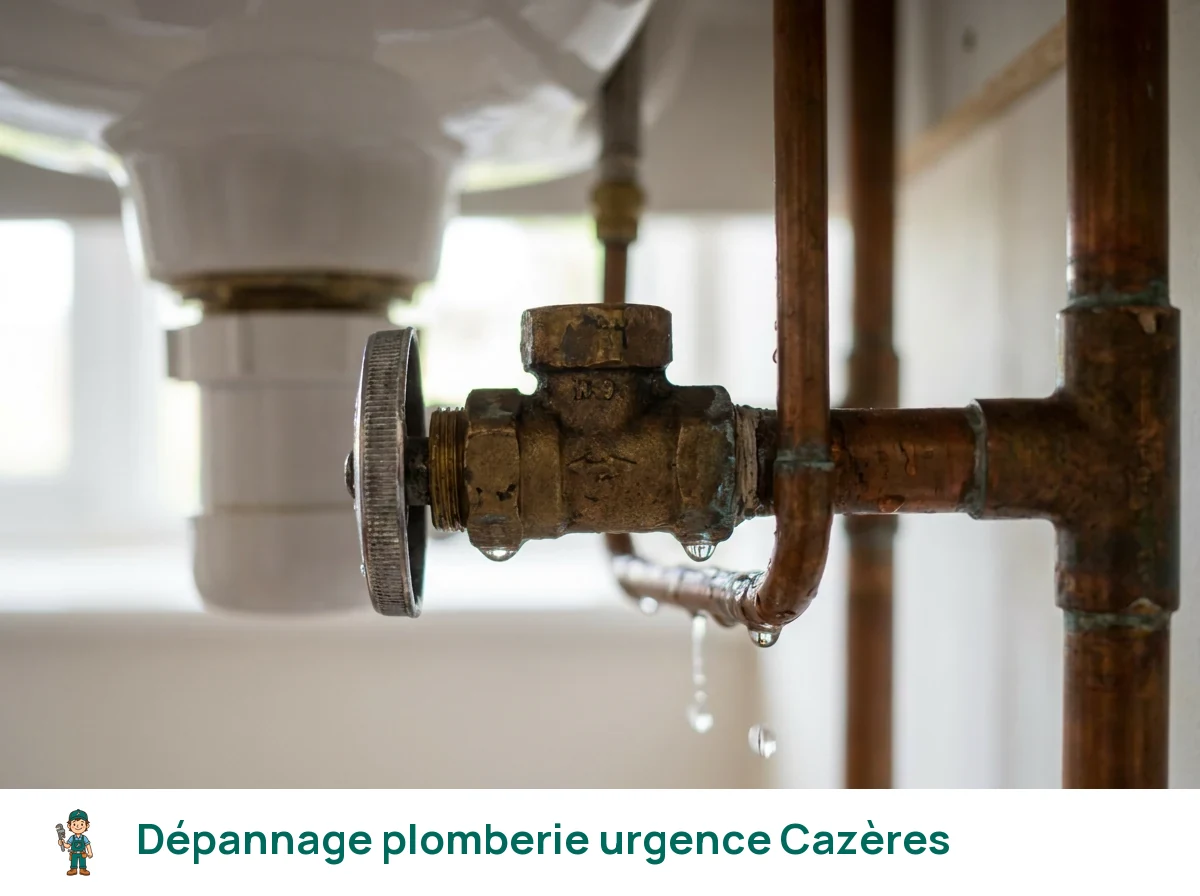 Dépannage plomberie urgence à Cazères