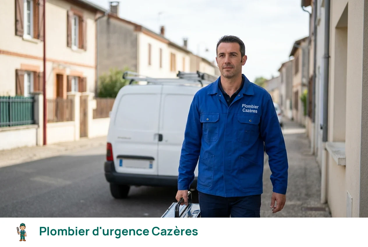 Plombier d'urgence à Cazères