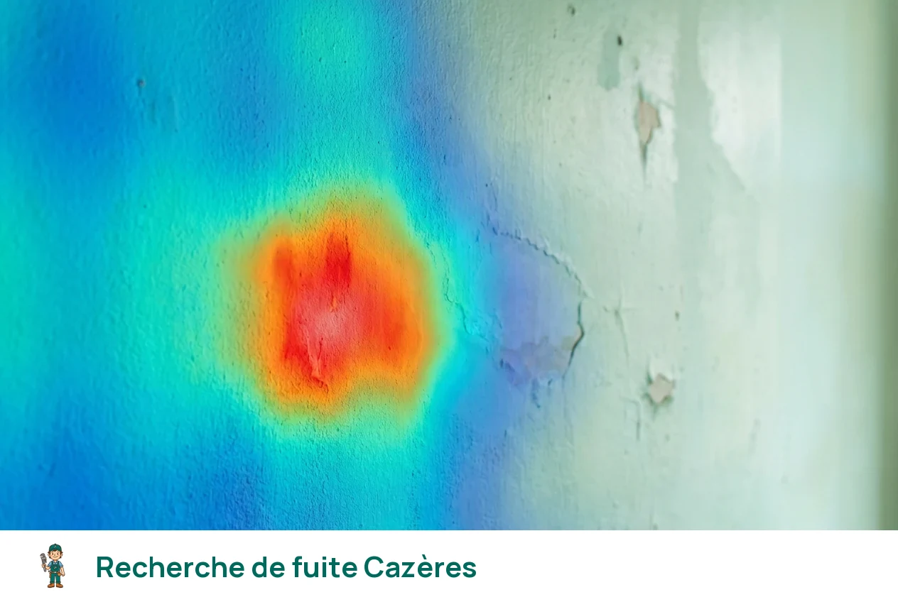 Recherche de fuite à Cazères