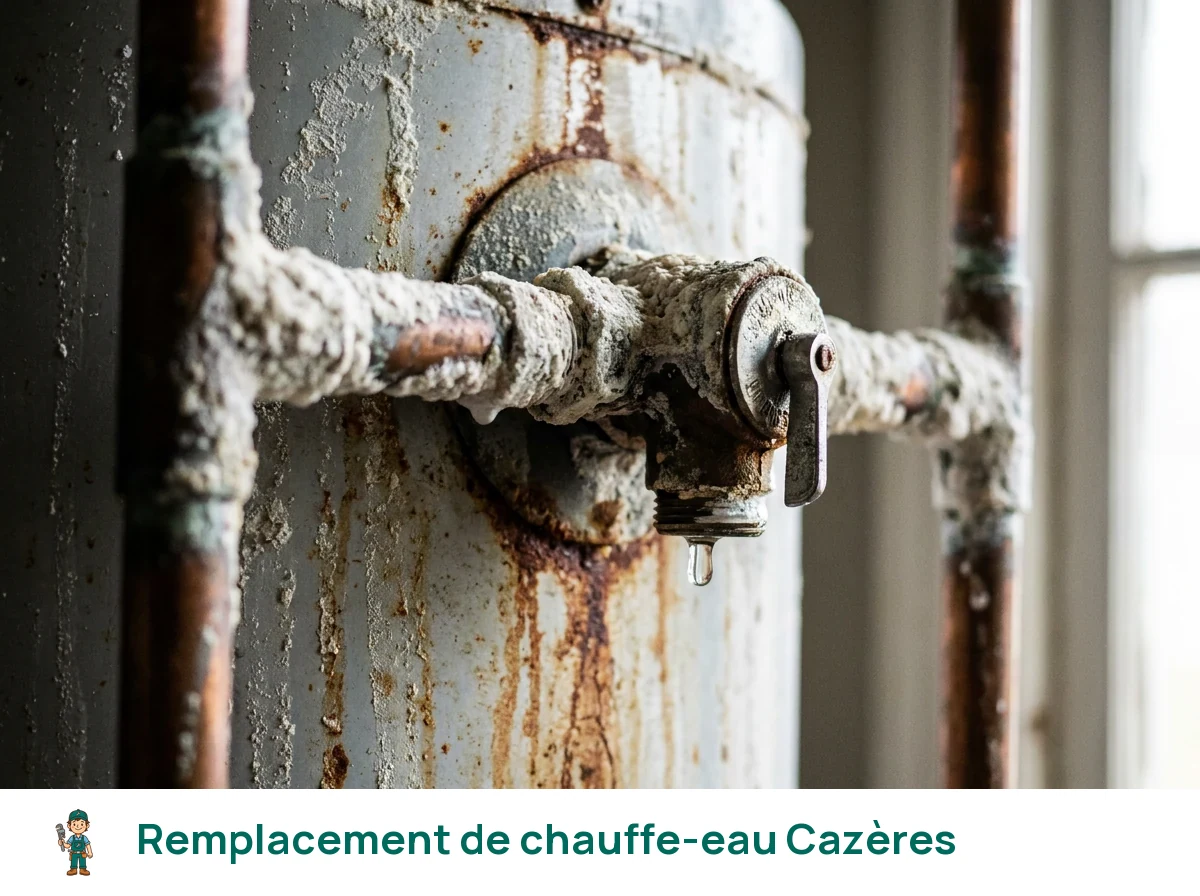Remplacement de chauffe-eau à Cazères