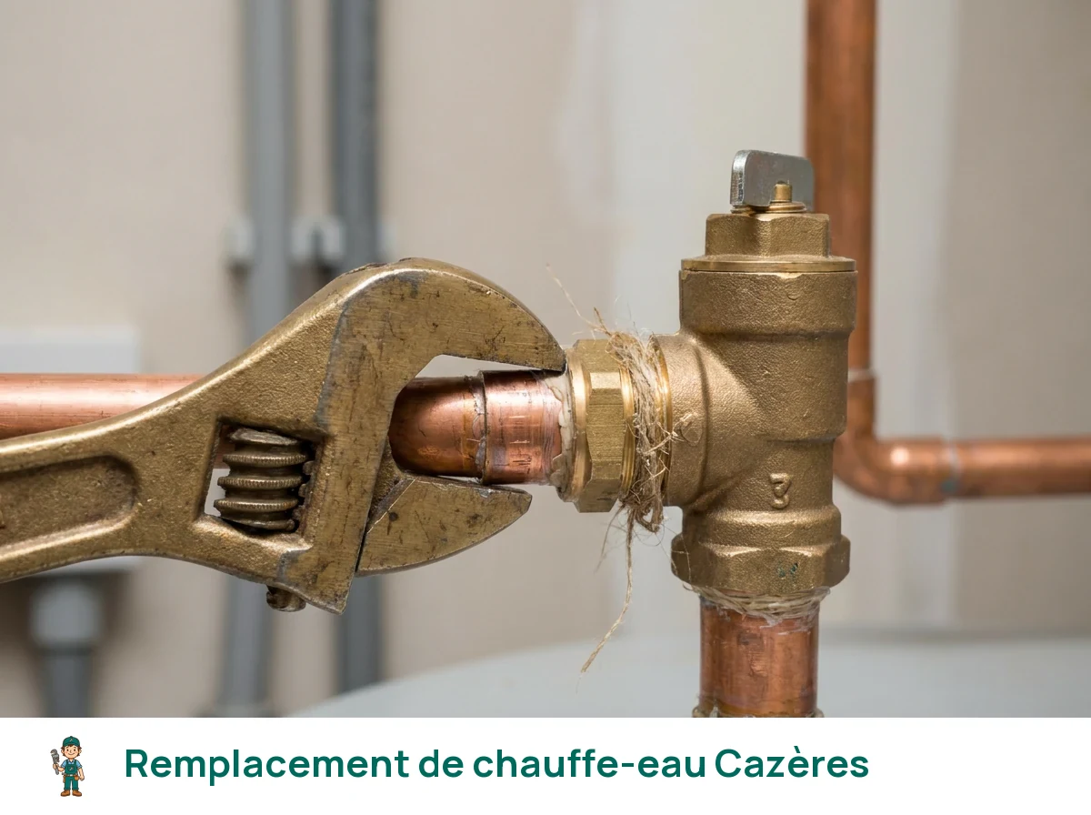 Remplacement de chauffe-eau à Cazères