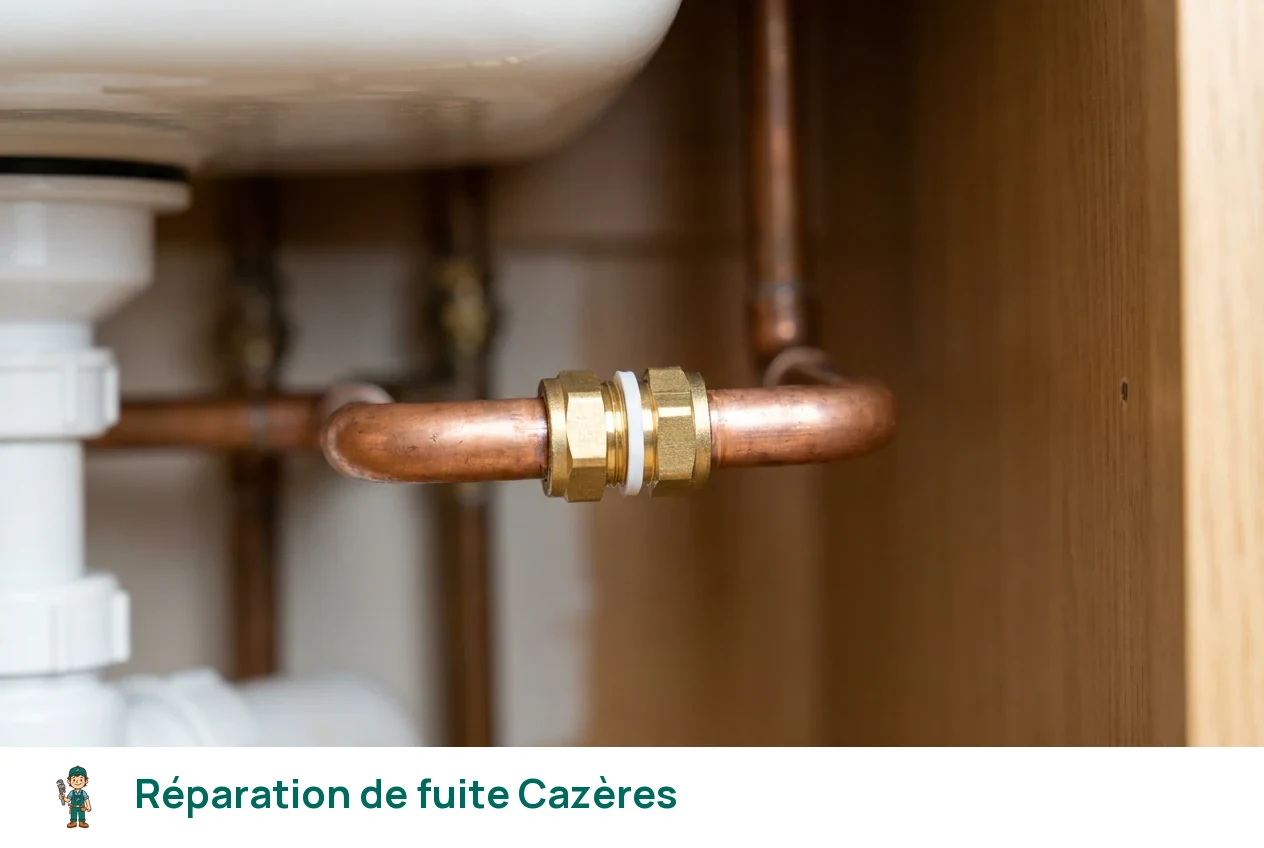 Réparation de fuite à Cazères